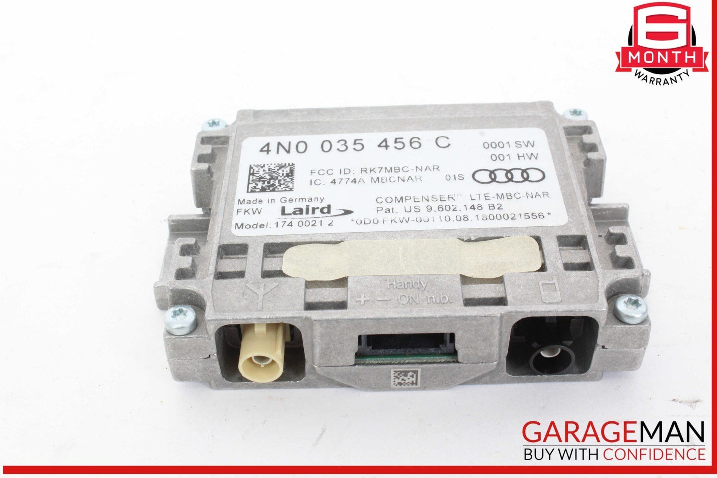 19-24 Audi Q7 Emergency Call Antenna Amplifier AMP Control Module 4N0035456C OEM
