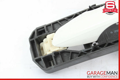 08-11 Mercedes W212 E350 Rear Left Driver Side Exterior Door Handle White OEM