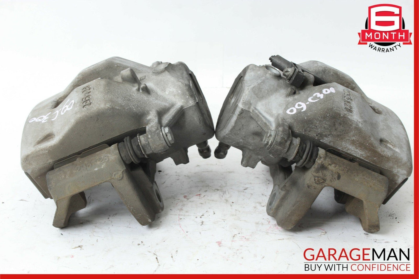 08-15 Mercedes W204 C250 C300 Front Left & Right Side Brake Calipers Set RWD