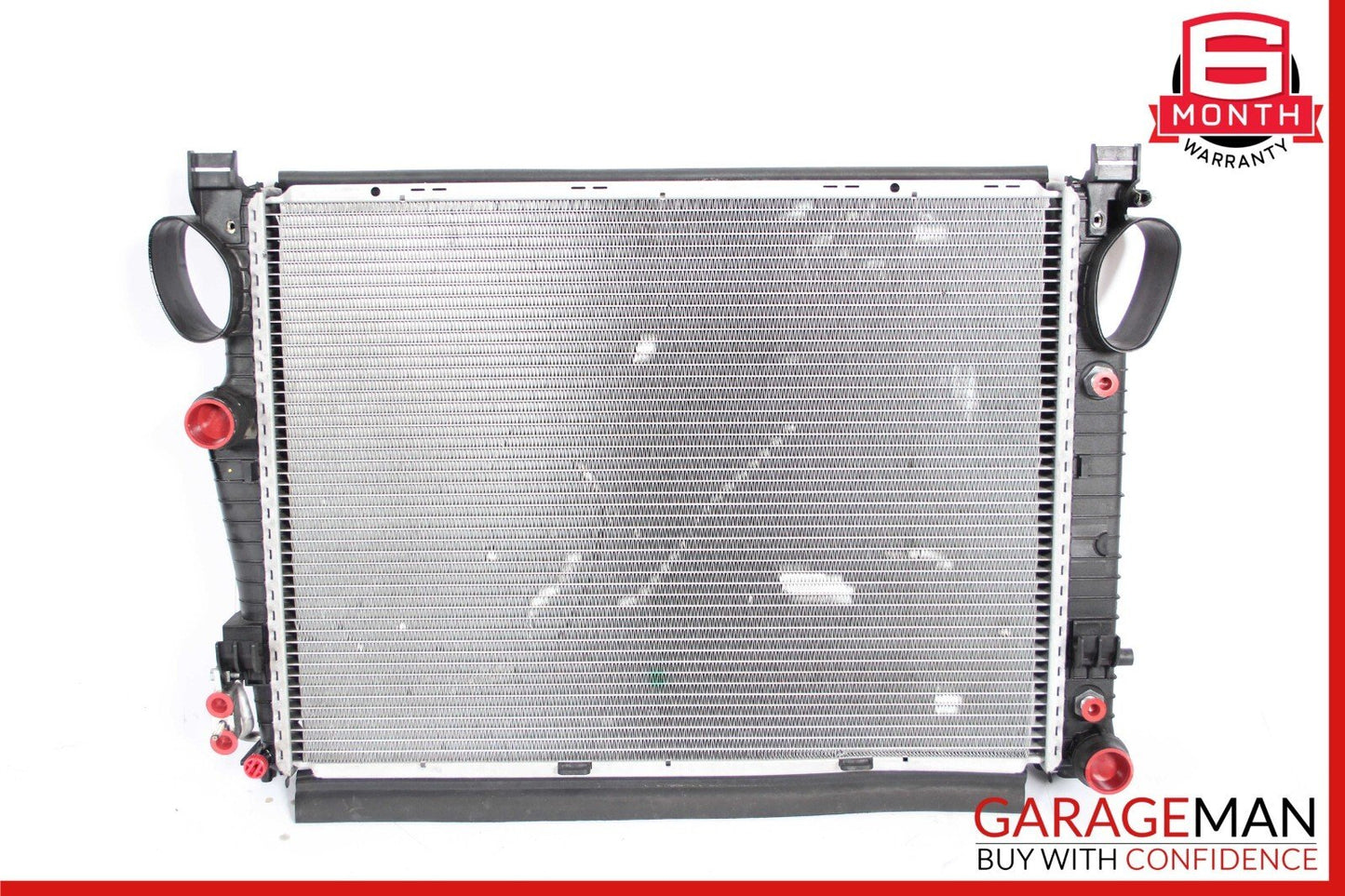 03-08 Mercedes R230 SL500 Engine Radiator A/C AC Air Condenser Oil Cooler Assy