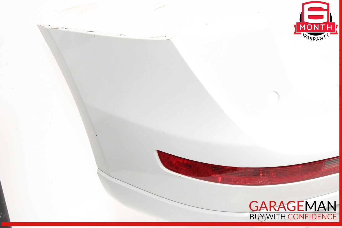09-17 Audi Q5 Rear Bumper Cover Assembly Gray OEM