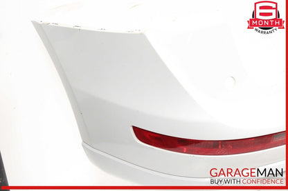 09-17 Audi Q5 Rear Bumper Cover Assembly Gray OEM