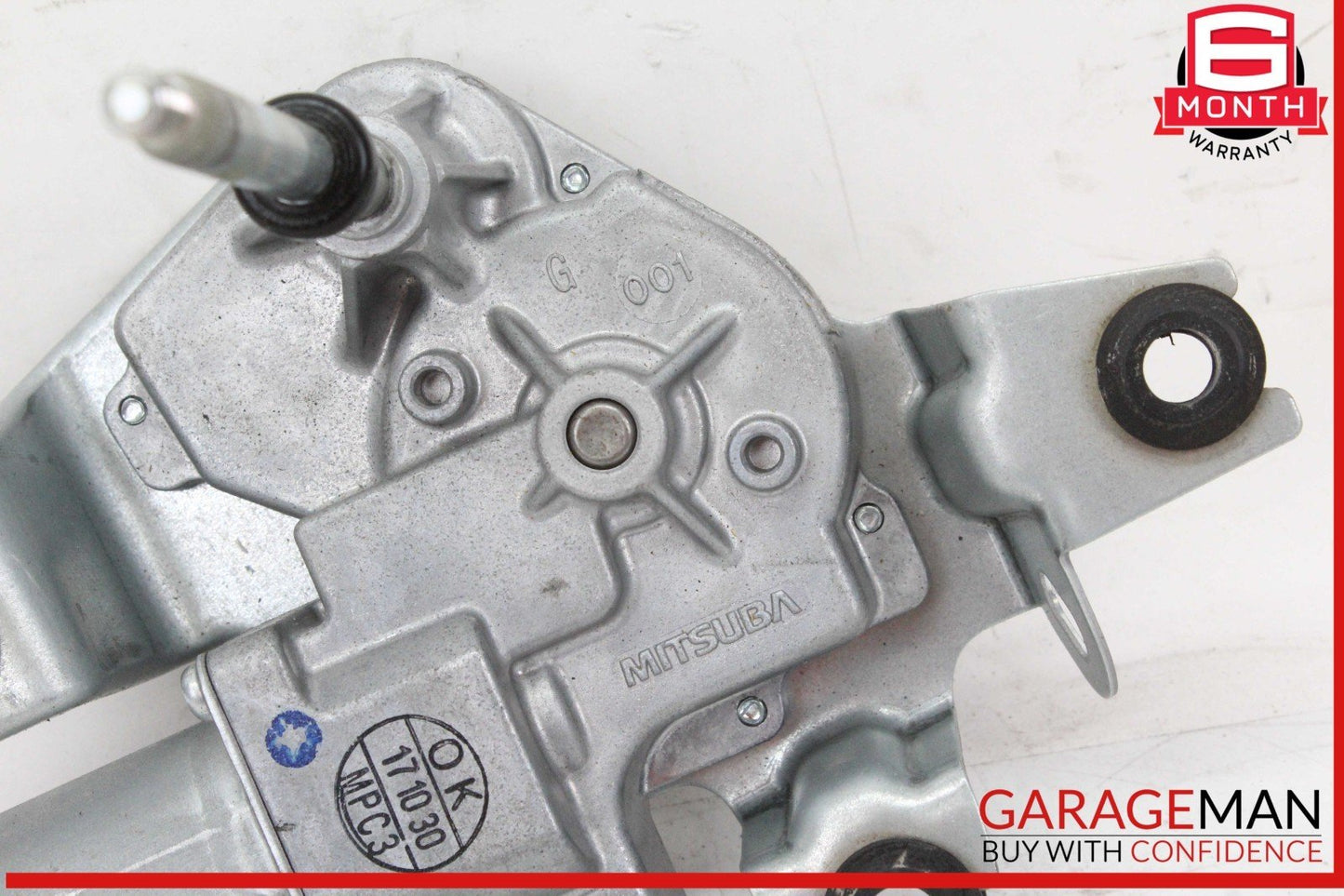 13-24 Nissan Leaf Rear Tailgate Window Wiper Motor Assembly 287103NF0A OEM
