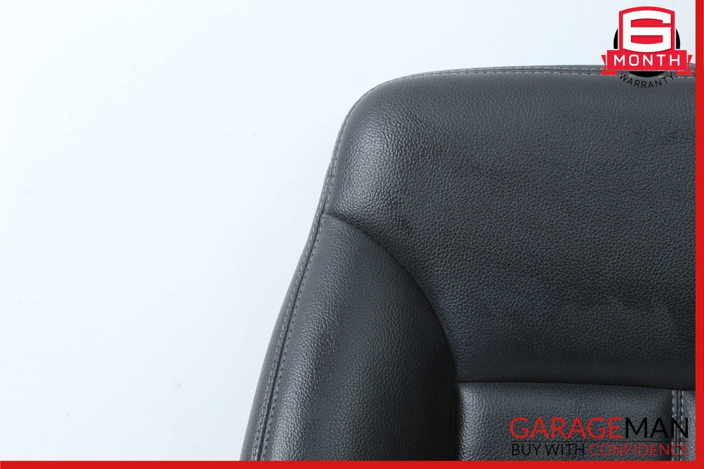 07-12 Mercedes X164 GL450 Front Left Side Top Upper Seat Cushion Cover Black OEM