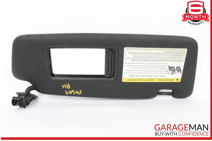 2014-2018 Audi A4 Front Right Passenger Side Sun Visor Sunvisor Black 8H0010501