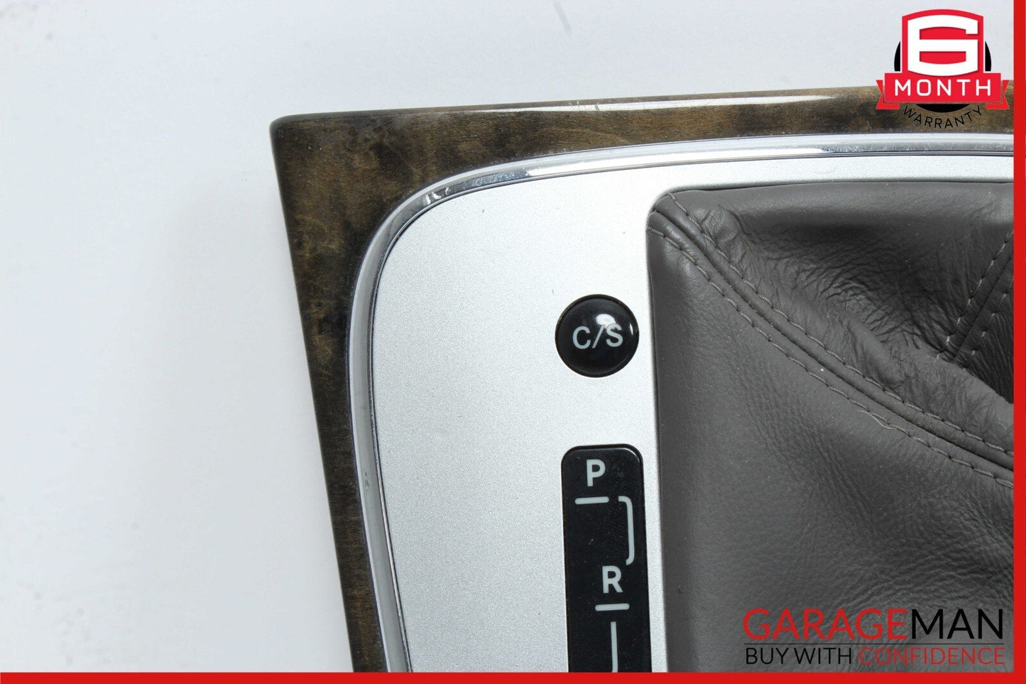 03-06 Mercedes W211 E320 E500 E350 Gear Shift Shifter Bezel Trim Wood Assembly