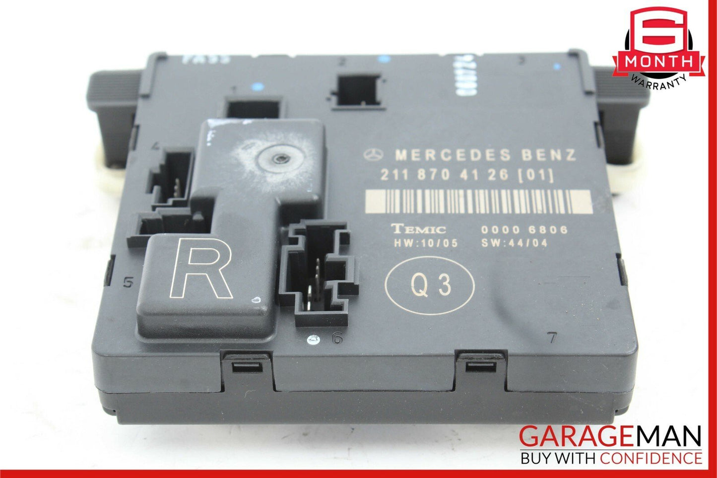 03-09 Mercedes W211 E320 E350 E550 Rear Right Side Door Control Module Unit
