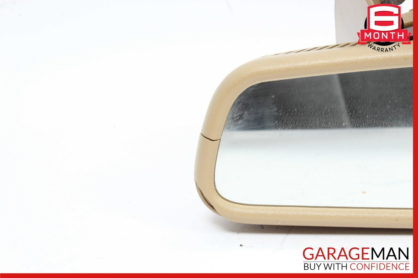 07-09 Mercedes W221 S550 S600 Front Top Upper Rear View Mirror Brown OEM