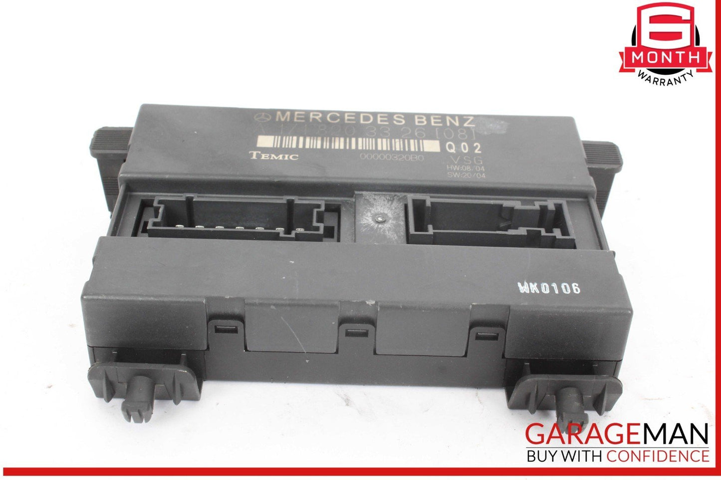 05-11 Mercedes R171 SLK280 SLK350 Convertible Top Roof Control Module Unit OEM