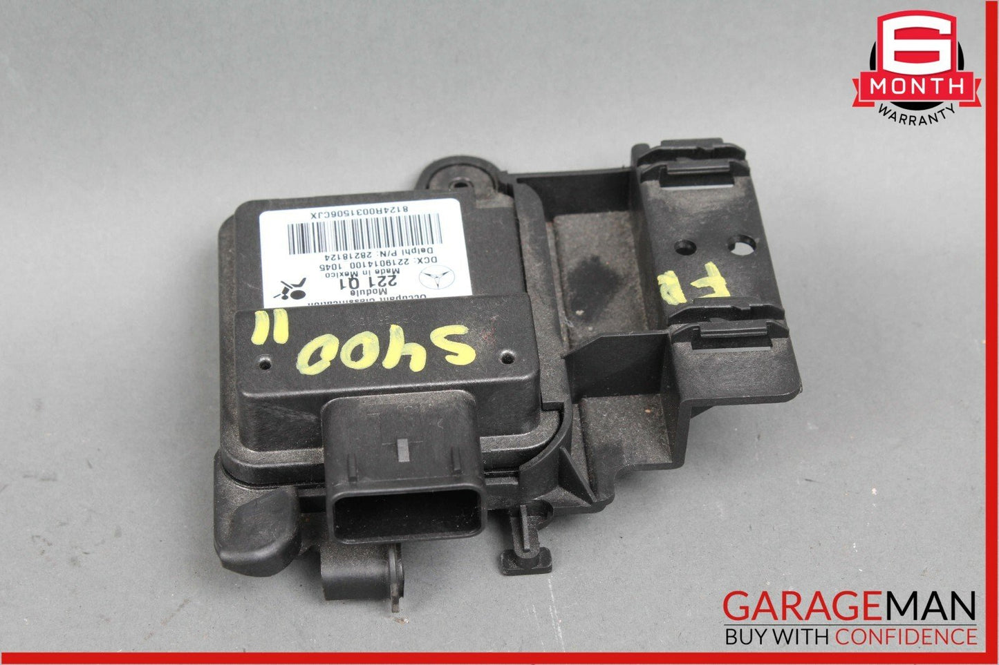 10-13 Mercedes W221 S63 AMG S400 Front Right Side Seat Occupant Sensor Module