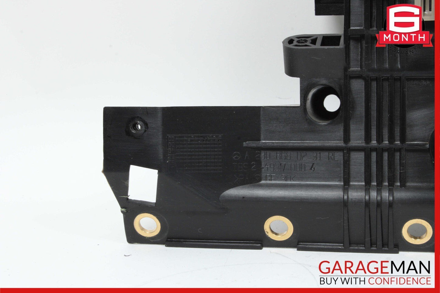 03-08 Mercedes R230 SL500 Rear Right Seat Belt Retractor Luggage w/ Speaker OEM