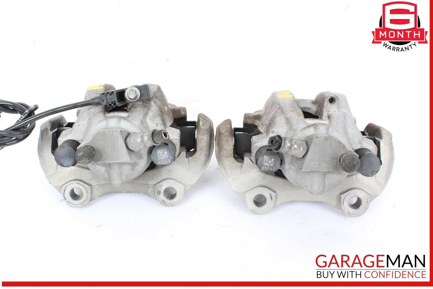 10-18 Mercedes W212 E350 Rear Left & Right Side Brake Caliper Calipers Set OEM