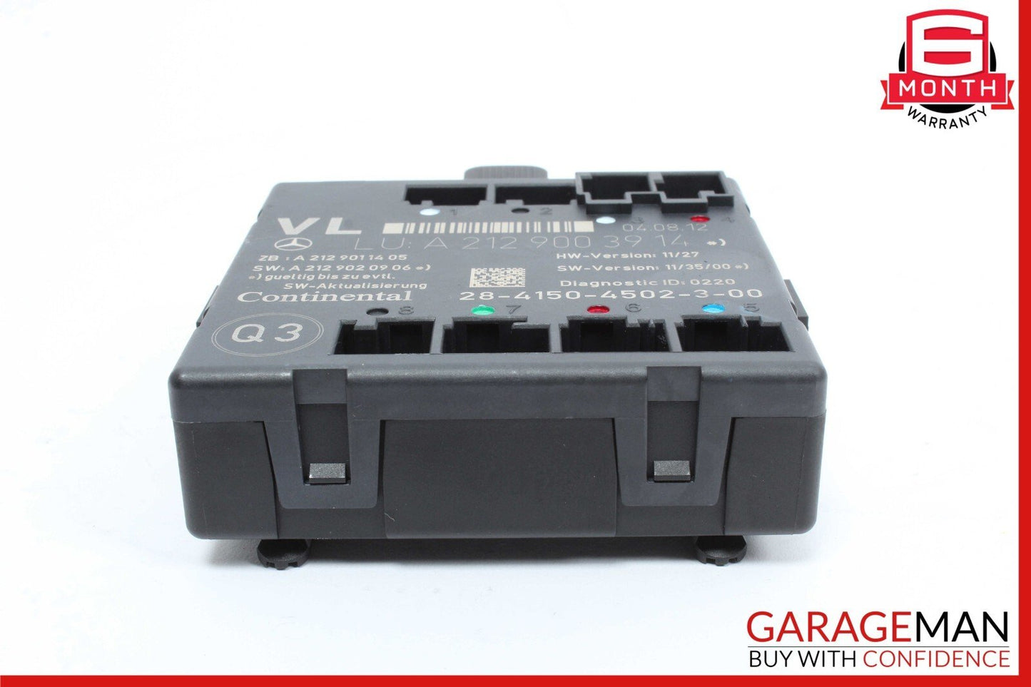 08-14 Mercedes W204 C250 C350 Front Left Side Door Control Module Unit OEM
