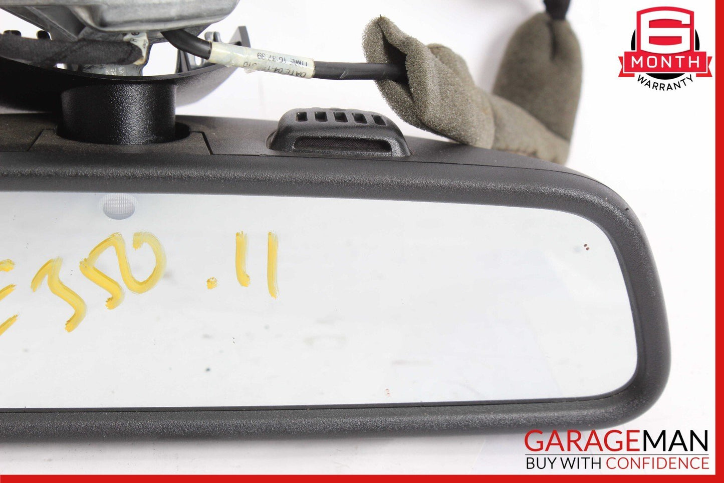 10-16 Mercedes X204 GLK350 E350 Front Top Upper Interior Rear View Mirror Black