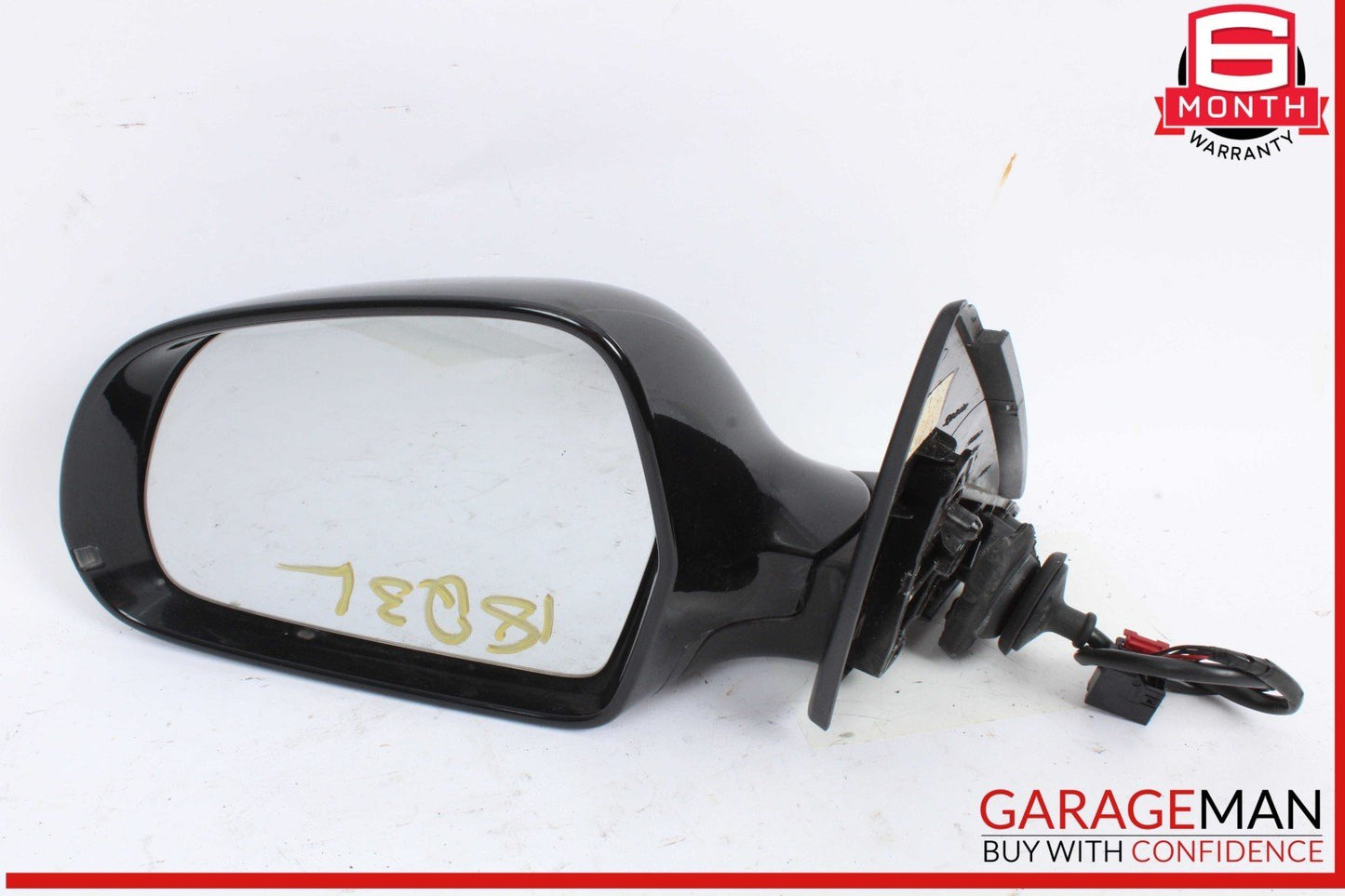 15-18 Audi Q3 Front Left Driver Side Door Rear View Mirror Black OEM