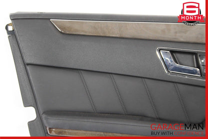 10-13 Mercedes W212 E350 E550 Front Left Driver Side Interior Door Panel Assy