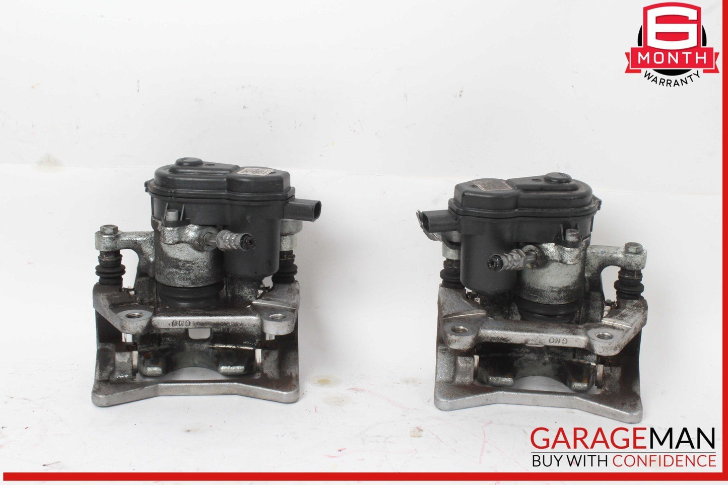 12-17 Audi A6 A7 Quattro Rear Left & Right Side Brake Calipers Set of 2 Pc OEM