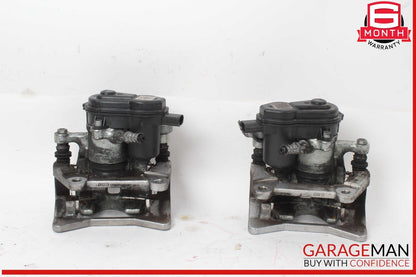 12-17 Audi A6 A7 Quattro Rear Left & Right Side Brake Calipers Set of 2 Pc OEM