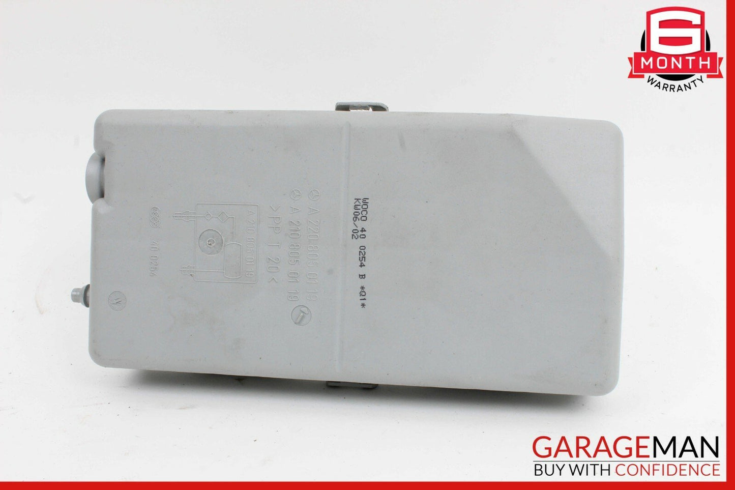 00-08 Mercedes R230 SL500 S500 Seat Vacuum Pump Reservoir Tank