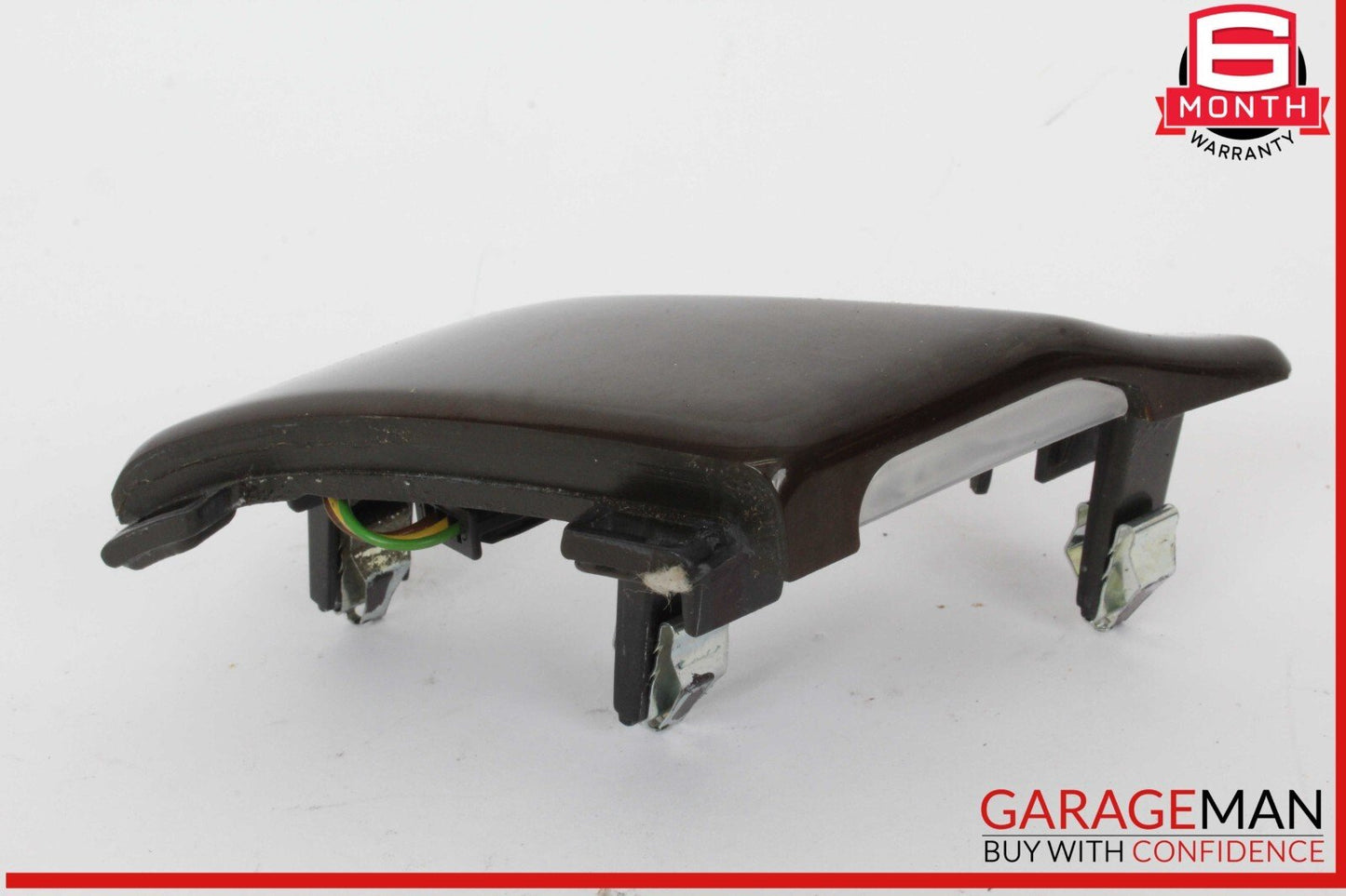 13-19 Mercedes X166 GL450 GLS550 Front Left Side Dashboard Trim Cover Wood OEM