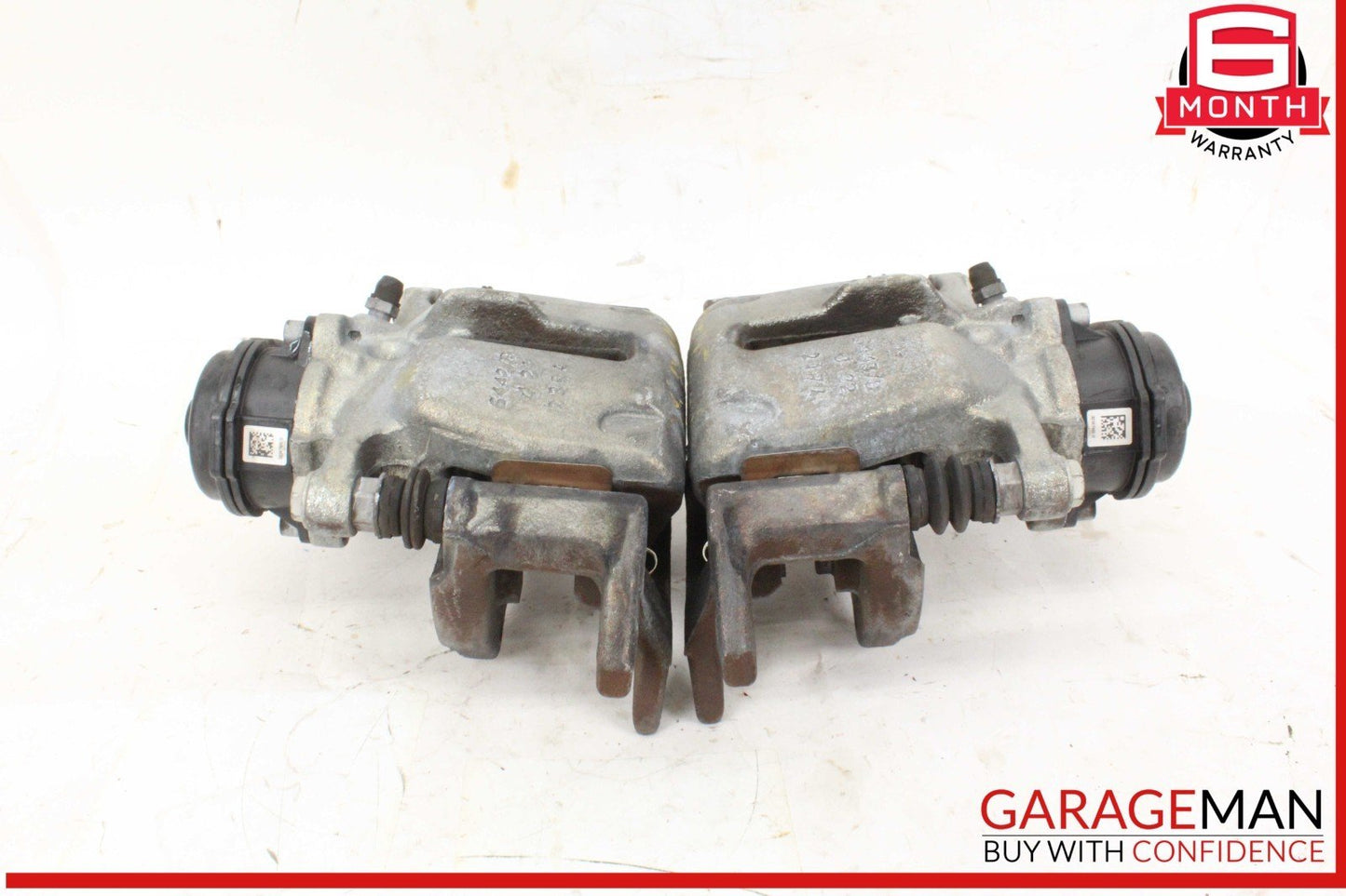 09-17 Audi Q5 A5 S5 A4 Rear Left and Right Side Brake Caliper Calipers Set OEM