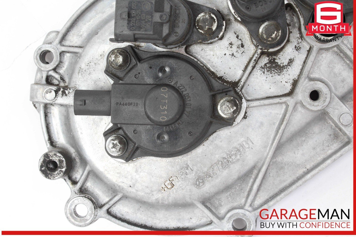 05-13 Mercedes W211 E350 ML350 Front Right Engine Timing Chain Cover Plate OEM