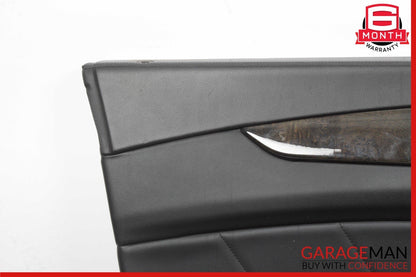 12-14 Mercedes W218 CLS550 Front Left Driver Side Interior Door Panel Anthracite
