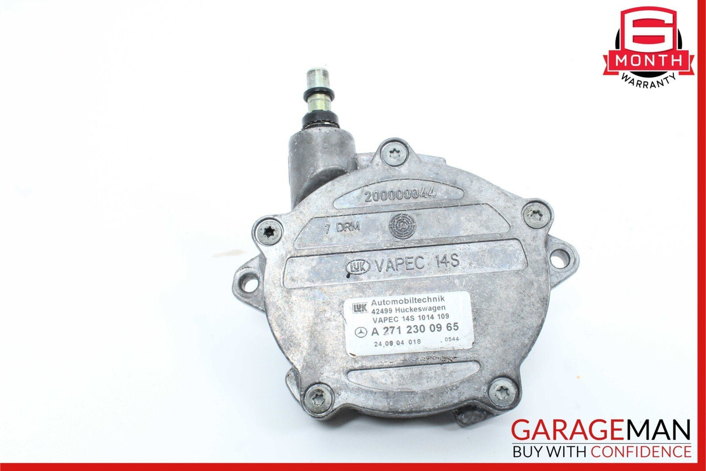 03-05 MERCEDES C230 1.8L Engine Brake Booster Vacuum Pump 2712300965 OEM