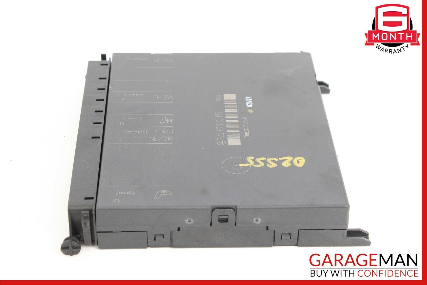 02-06 Mercedes W220 S600 S55 AMG S430 Rear Seat Control Module 2208201385 OEM