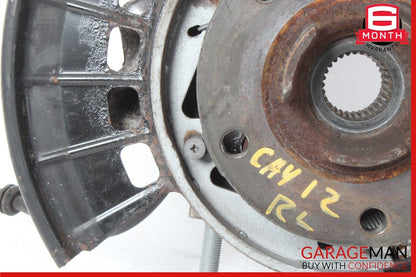 11-17 Porsche Cayenne 958 Rear Left Driver Side Wheel Spindle Knuckle Hub OEM