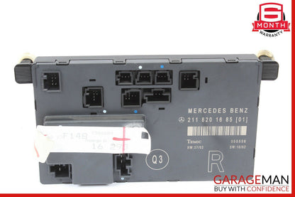 03-09 Mercedes W211 E320 E500 E550 Front Right Side Door Controller Module