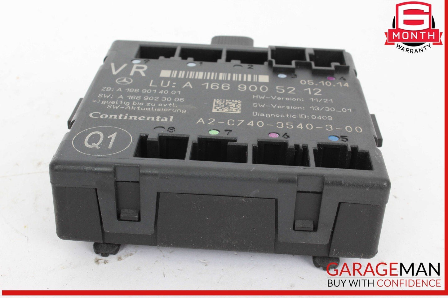 12-19 Mercedes X166 GL450 ML400 GLE350 Front Right Side Door Control Module Unit