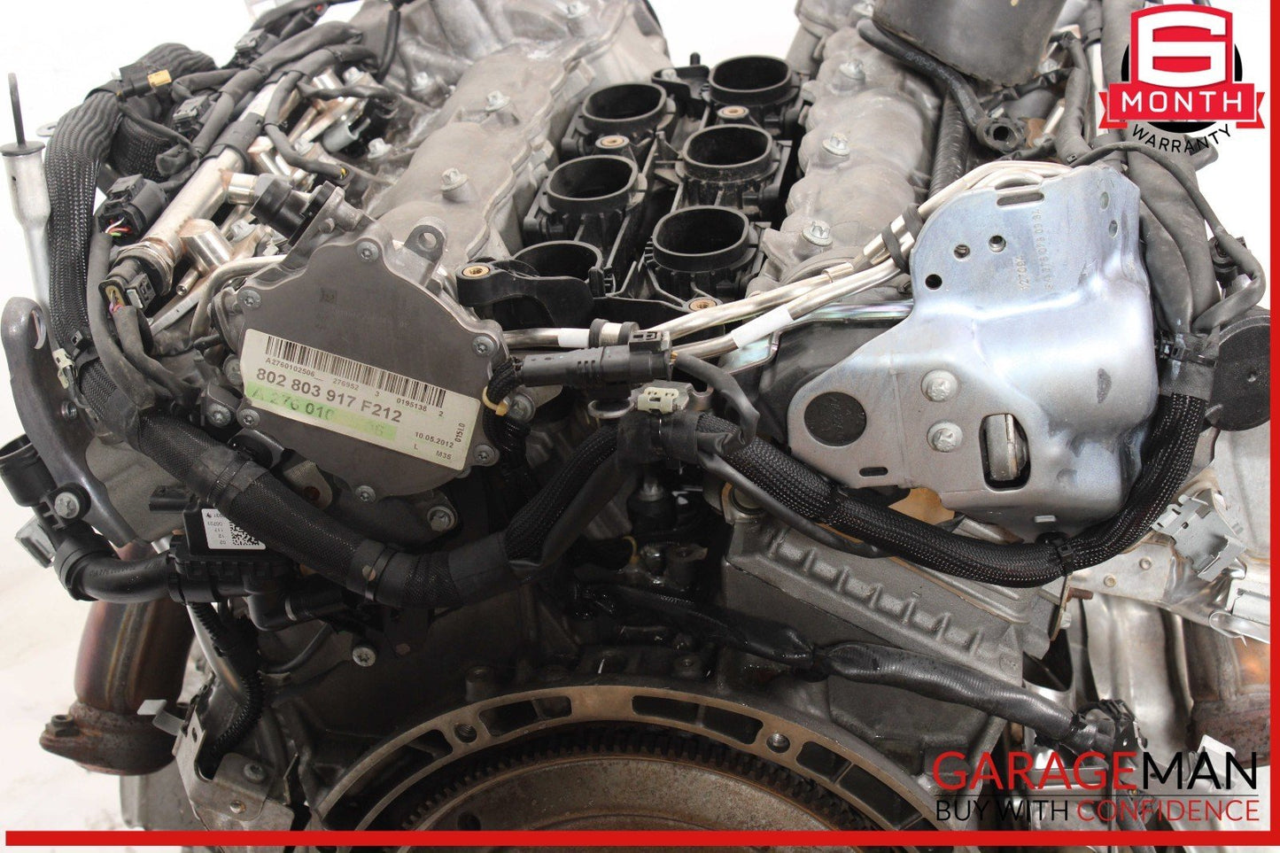 12-16 Mercedes W212 E350 C350 3.5L V6 RWD Engine Motor Block Assy OEM 120k