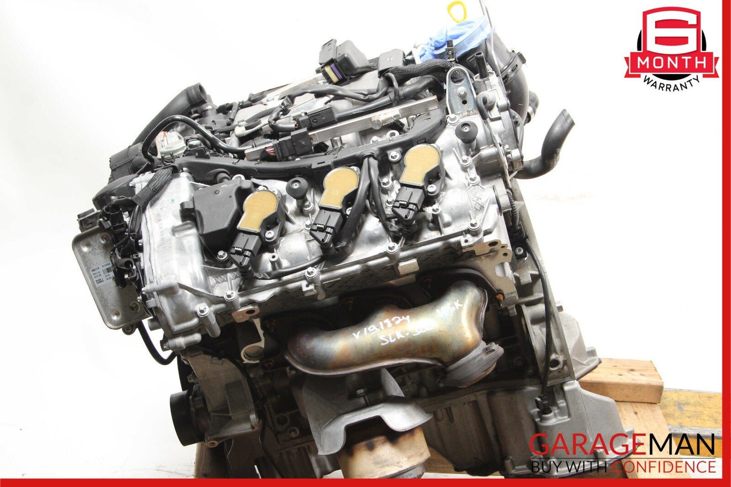 06-11 Mercedes R171 SLK300 C300 3.0L M272 Engine Motor Block Assembly RWD 116k