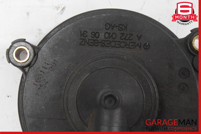 05-12 Mercedes W212 E350 R350 C300 Engine PCV Crankcase Vent Valve Oil Separator