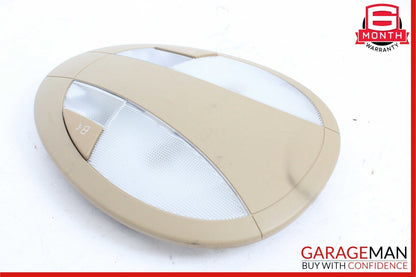 07-09 Mercedes W211 E350 E500 E63 AMG Rear Overhead Dome Light Reading Map Brown