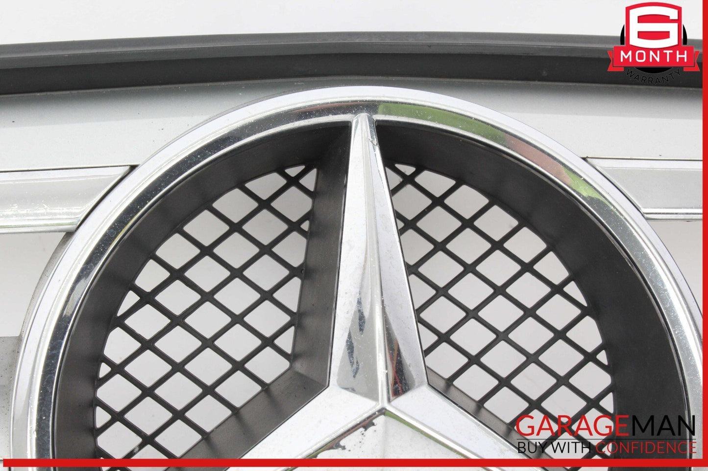 08-14 Mercedes W204 C300 4MATIC C250 Radiator Center Grill Cover Mesh Panel OEM
