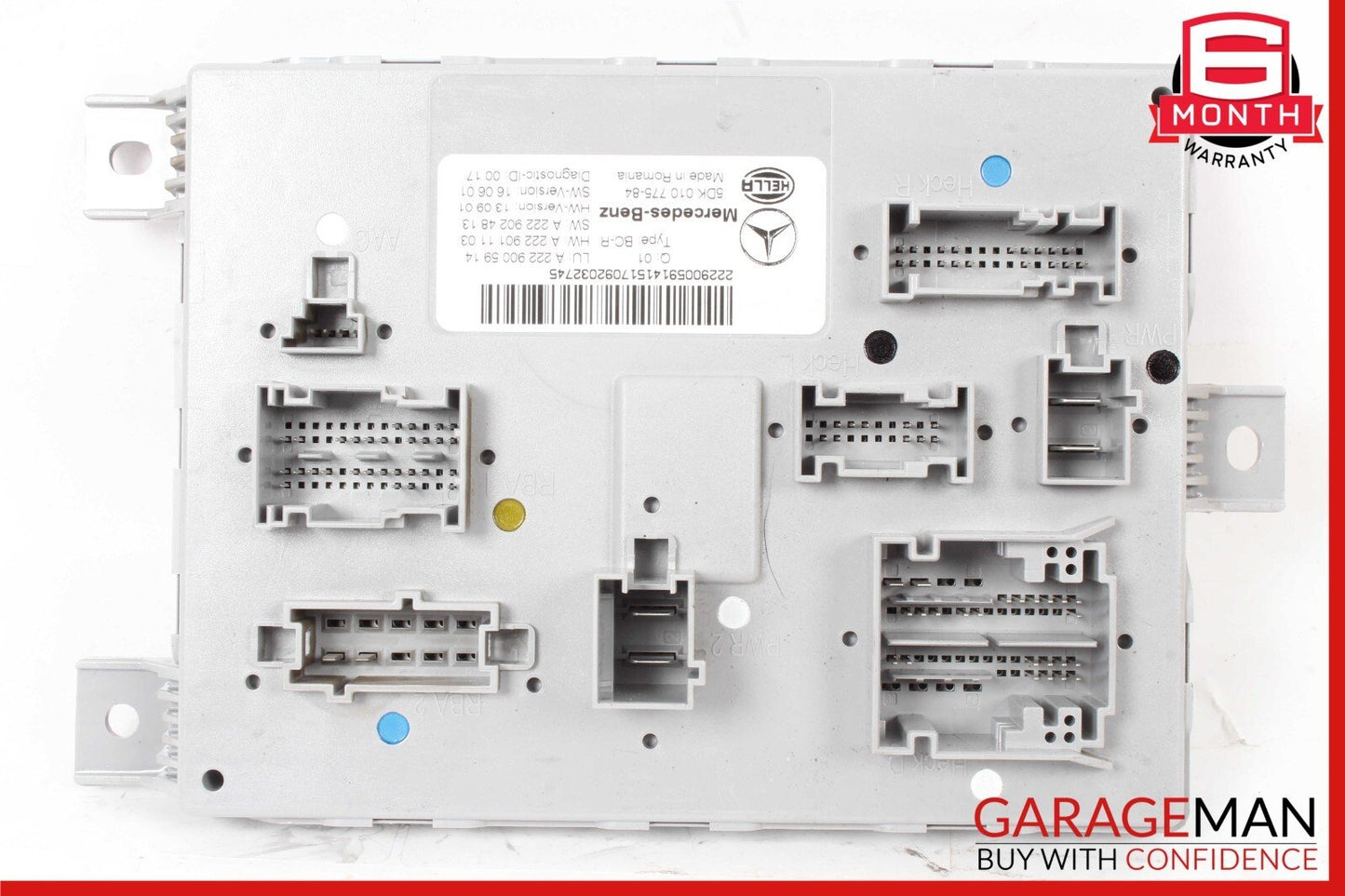 15-18 Mercedes W205 C300 C400 C350e Rear Trunk SAM Control Module Unit OEM