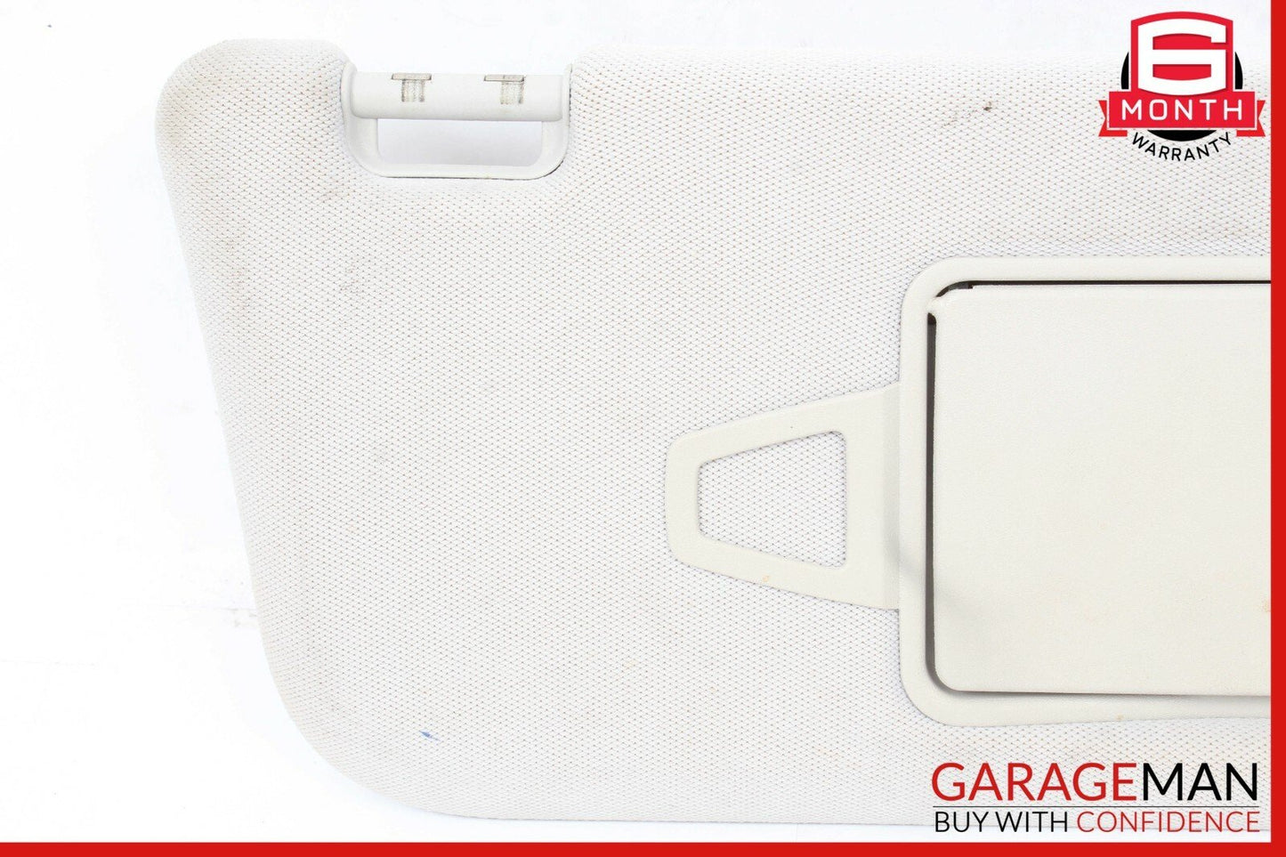 07-09 Mercedes W211 E350 Front Right Sunvisor Sun Visor Shade Cover Suede Gray