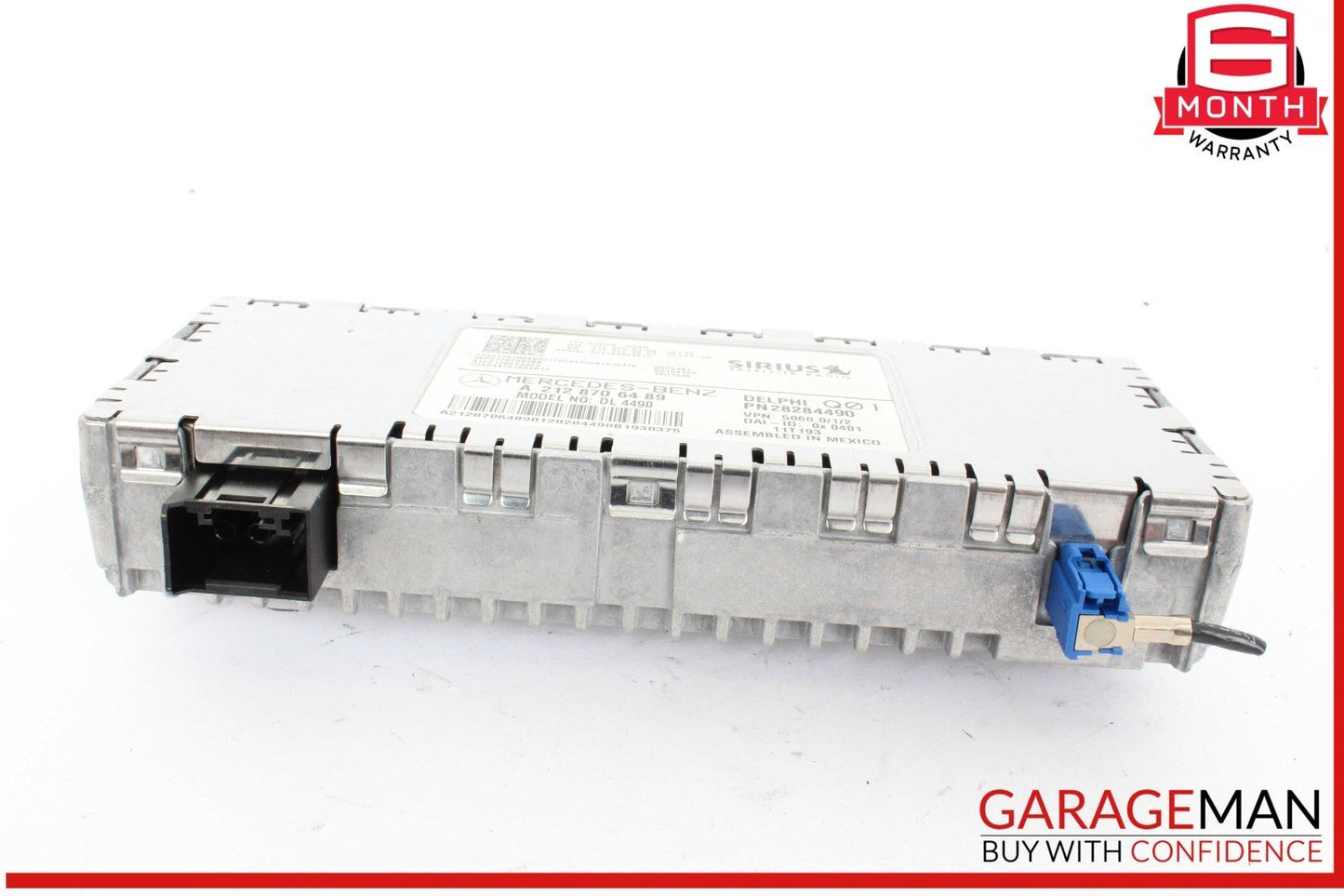 12-14 Mercedes W204 C250 GLK350 Sirius Satellite Radio Receiver 2128706489 OEM