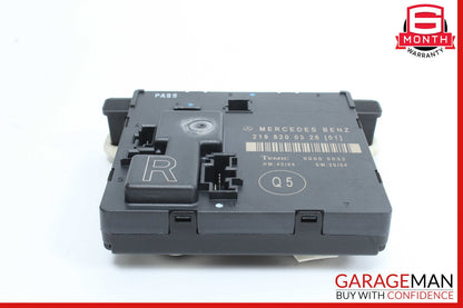 06-11 Mercedes W219 CLS500 CLS55 Rear Right Door Control Module 2198200326 OEM