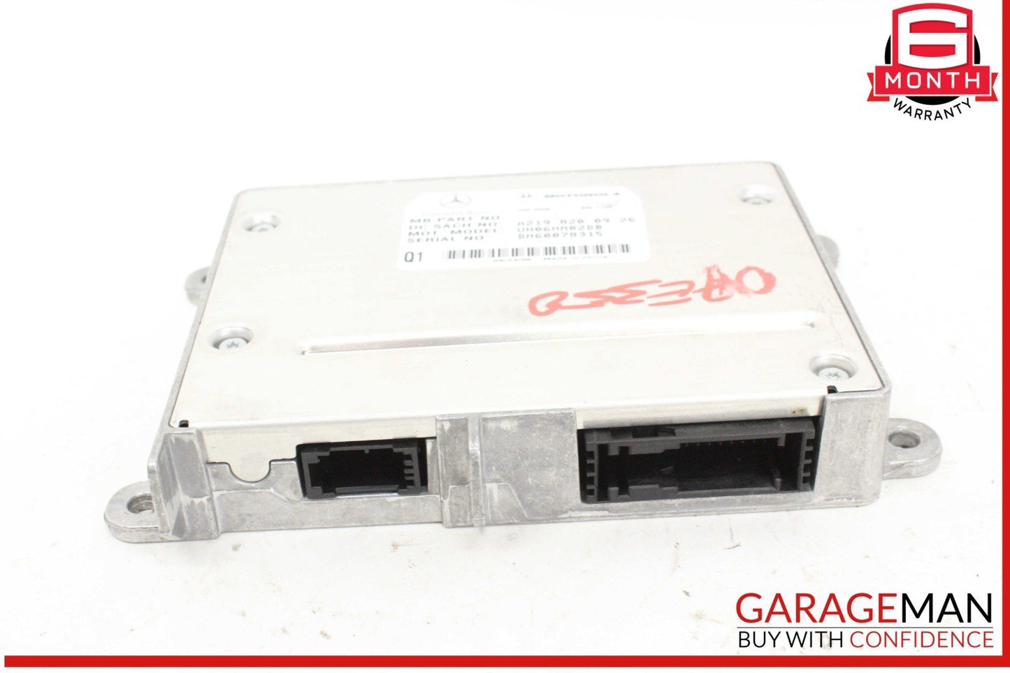 06-12 Mercedes W211 E350 ML350 Communication Control Module Unit 2198200926 OEM