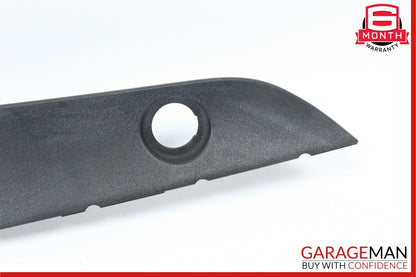 10-13 Mercedes W212 E350 E550 Sedan Trunk Lid Tailgate Handle Trim Black OEM