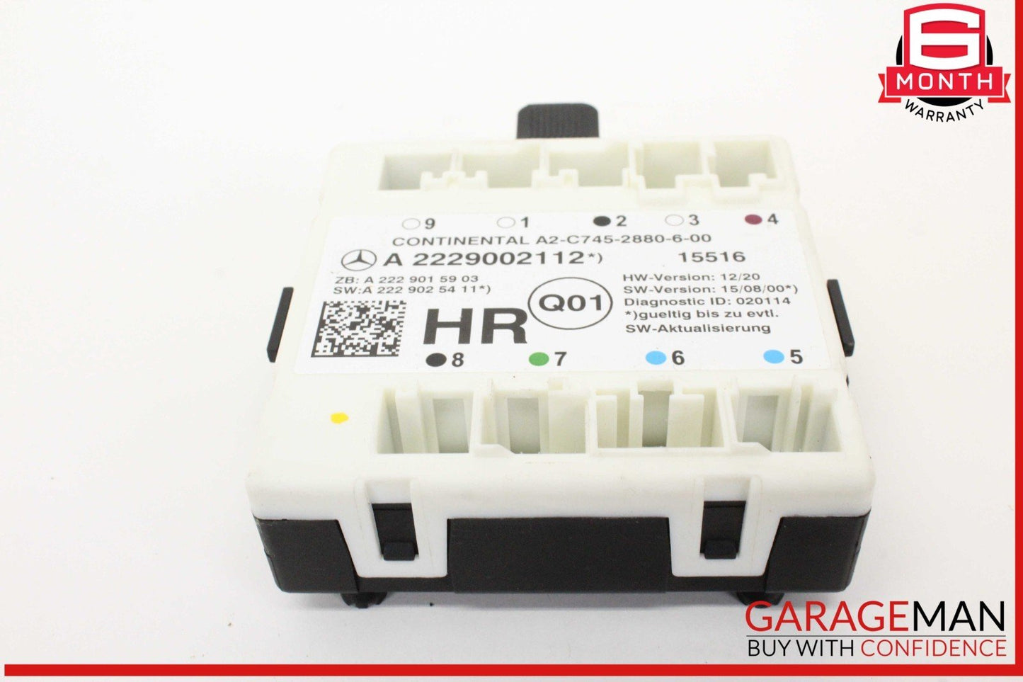 15-20 Mercedes W205 C300 C350e C400 Rear Right Side Door Control Module Unit OEM