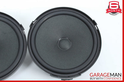 06-15 Mercedes W204 C250 C300 Rear Right & Left Side Door Sound Speakers Set OEM