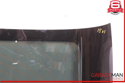 12-15 BMW X1 Rear TailGate LiftGate Back Window Glass OEM