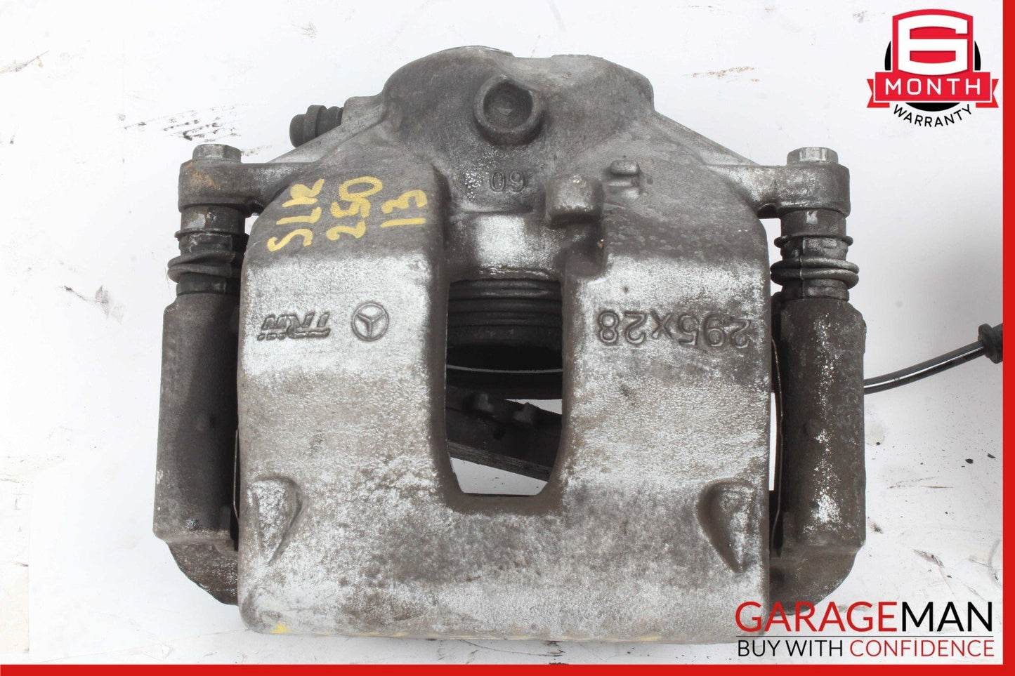 08-15 Mercedes R172 SLK250 Front Left & Right Side Brake Calipers Set 295x28
