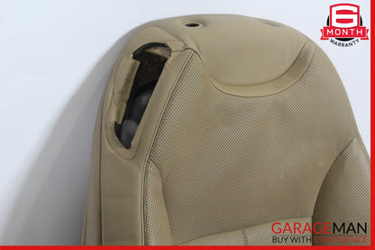07-14 Mercedes W216 CL550 Front Right Top Upper Seat Cushion Cover Brown