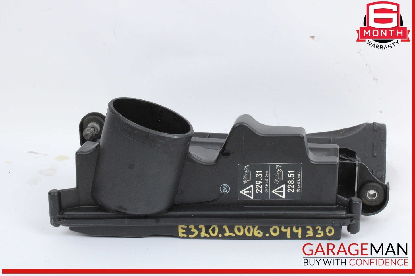 06-12 Mercedes W211 E320 CDI Diesel Right Side Air Intake Filter Box OEM