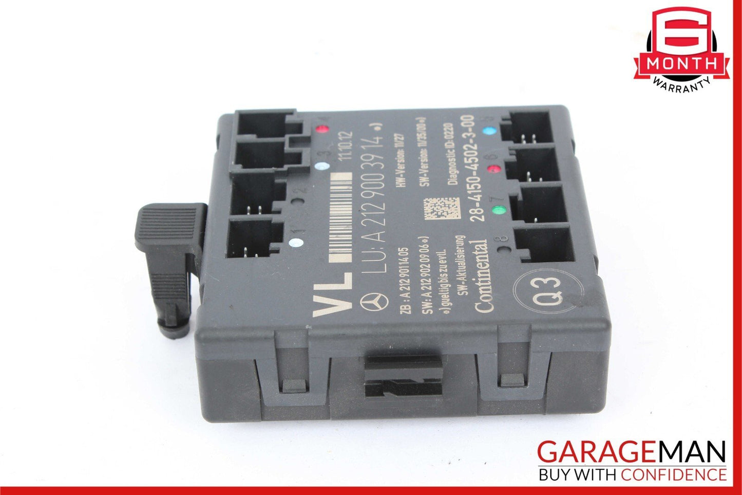 08-18 Mercedes W204 C250 SLK250 CLS400 Front Left Side Door Control Module Unit